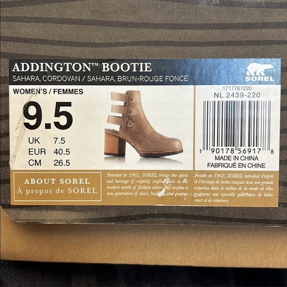 Sorel Addington Cut Out Bootie - Sahara Sz 9.5 ❤️ - Picture 7 of 7